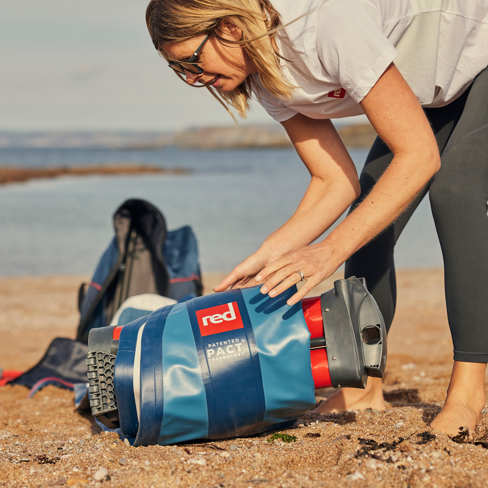 red paddle Compact 11.0 opblaasbare sup blauw voordeelpakket