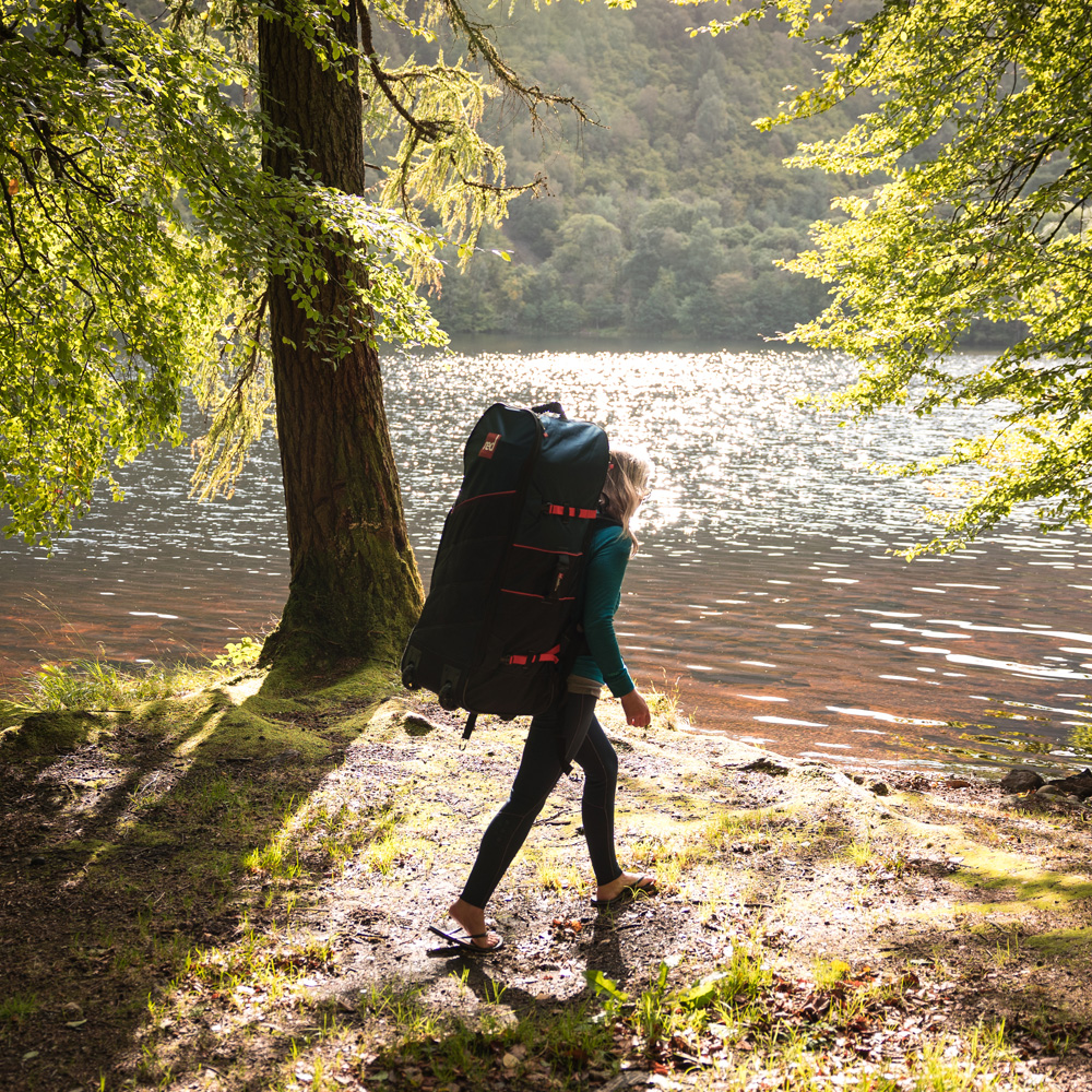 red paddle Voyager HT 13.2 opblaasbare sup groen voordeelpakket